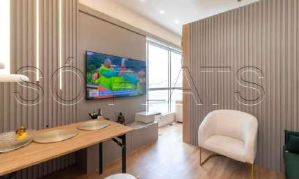 Flat Wyndham Nortel disponível para venda com 35m², 01 dorm e 01 vaga de garagem
