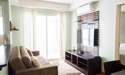 Flat próximo a Av. Luis Carlos Berrini, Marginal Pinheiros, sem burocracia e sem fiador