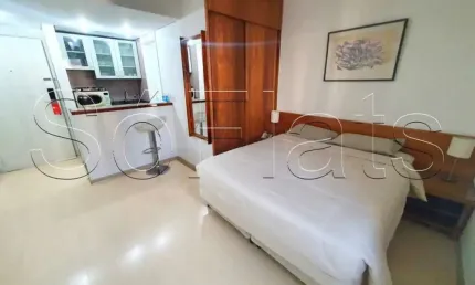 Flat QI Inteligence disponível para venda com 24m², 01 dorm e 01 vaga de garagem
