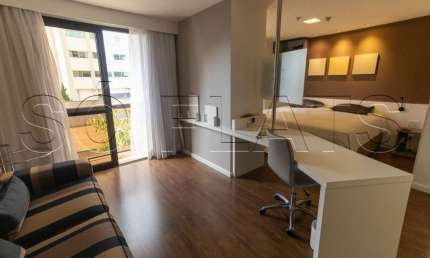 Flat SMercure Sp Paraíso 33m² 1 dorm 1 vaga para locação na Vila Clementino.