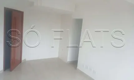 Flat para locação no Morumbi disponível para locação 34m², 1 dormitório e 1 vaga. Sem mobília.