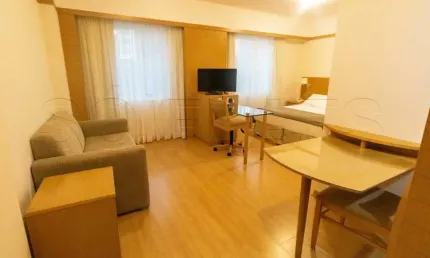 Flat Paulista Classic 28m² 1 dormitório 1 vaga para locação no Jardim Paulista.