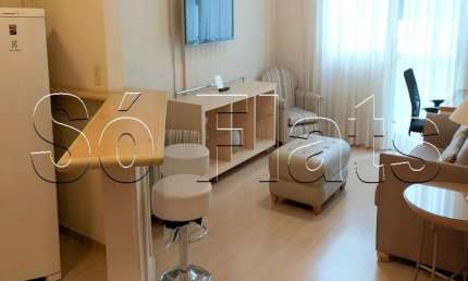 Flat Sequoia 56m² 1 dormitório 1 vaga para locação em Alphaville.