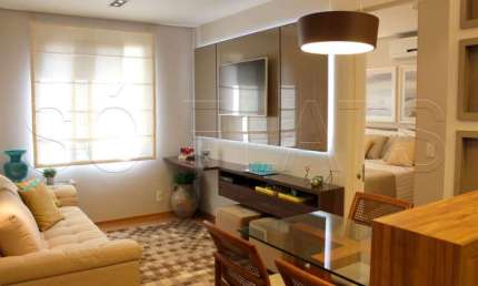 Flat Adagio Moema disponível para venda com 54m², 02 dorms e 01 vaga de garagem