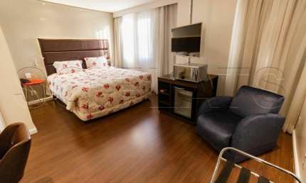 Flat com 26,32m² 1 dormitório 1 vaga para locação na Vila Olimpia.