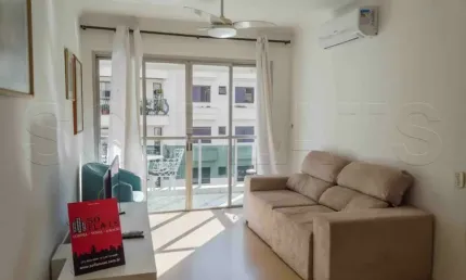 Flat estilo residencie na Vila Nova Conceição, prox a Av. Sto Amaro e FMU. Consulte-nos.