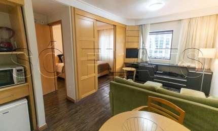Flat no Green Place 35m² 1 dormitório 1 vaga para locação na Vila Clementino.