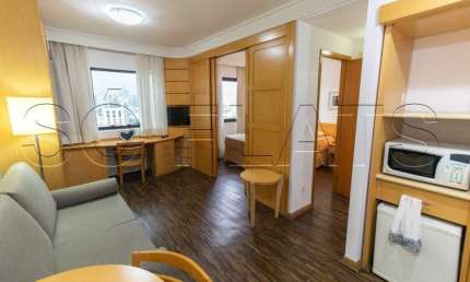 Flat Green Place com 35m², 1 dormitório e 1 vaga para locação na Vila Uberabinha