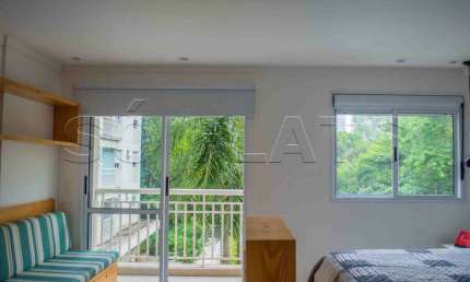 Flat Choice Panamby para locação com 33m² muito próximo da Av. Hebe Camargo.
