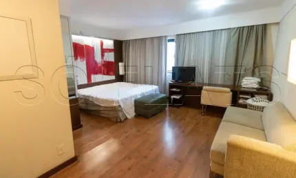 Flat próximo a av. ibirapuera, estação moema do metrô e shopping ibirapuera. com entrada imediata.