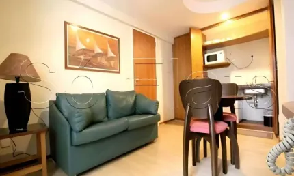 Flat riverside disponível para venda com 30m², 01 dorm e sem vaga de garagem
