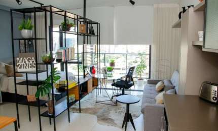 Flat com 1 quarto à venda na Rua João Cachoeira, 1577, Vila Nova Conceição, São Paulo