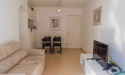 Flat Saint Charles para locação com 2 dorms no Itaim Bibi próximo Av Santo Amaro