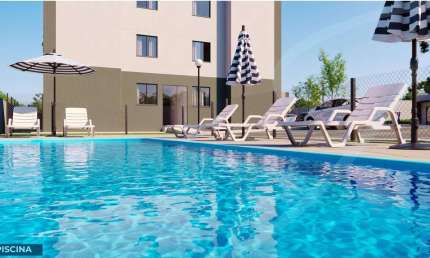 Apartamento Arapongas 2 quartos, com sacada, churrasqueira, piscina Izabel Artacho FENTO Arapongas