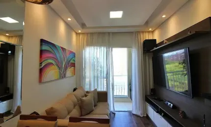 Apartamento 52m² com 2 dorms no santa terezinha - sbc