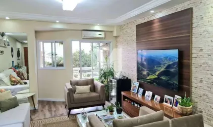 Apartamento à Venda no Rudge Ramos, SBC – 3 Quartos e 3 Vagas