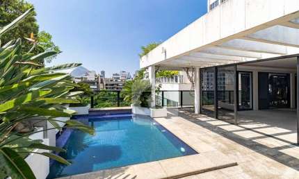 Cobertura duplex  Leblon  414 m², 3 suítes, 2 vagas