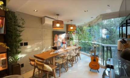 Leblon, Condominio Maison Leblon, reformado, 4 suites, 3 vagas, 173m2.