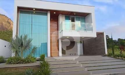 Terras Alphaville Maricá Casa  Porteira Fachada 4 Quartos 3  Suítes 310 m2 1 Master  á Venda