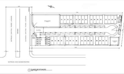 Vargem Grande Terreno com 4.515,10m² Documentação Cristalina Projeto Aprovado 32 Casas Triplex