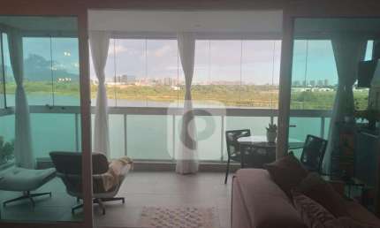 Apartamento 142m² espaçoso Barra Olímpica 3 suítes Lazer completo vista Lagoa a Venda