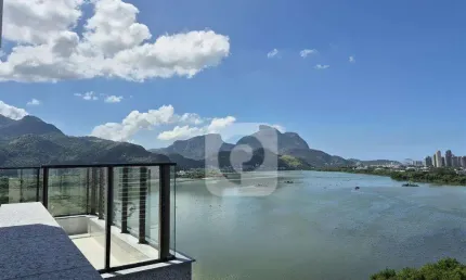 Cobertura linear no be península com vista cinematográfica