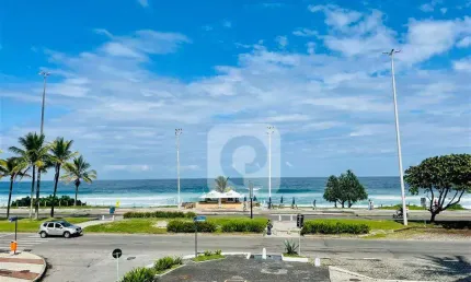 Apartamento frontal mar frente praia da barra da tijuca 4 quartos 255m²