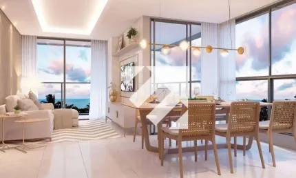 Apartamento com 2 dormitórios à venda por r$ 1.200.000,00 - cabo branco - joão pessoa/pb