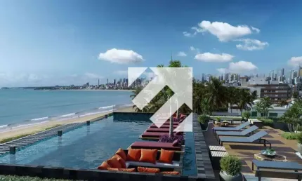 Flat com 1 dormitório à venda, 21 m² por R$ 405.000,00 - Bessa - João Pessoa/PB