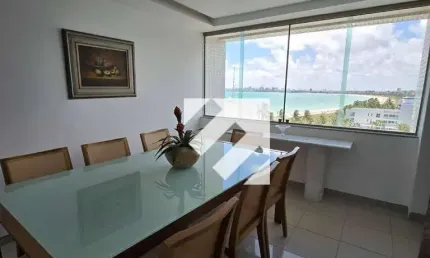 Apartamento com 4 dormitórios para alugar, 220 m² por R$ 10.000,00/mês - Ponta de Campina - Cabedelo/PB