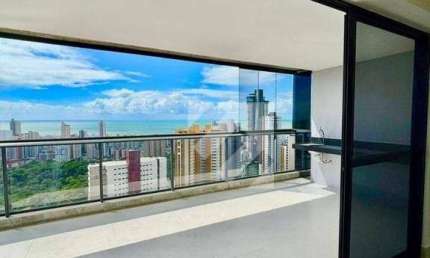 Apartamento com 4 dormitórios à venda, 207 m² por R$ 2.650.000 - Miramar - João Pessoa/PB