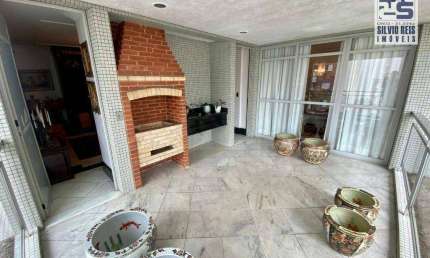 Apartamento com 4 dormitórios à venda, 293 m² por R$ 2.300.000,00 - Boqueirão - Santos/SP