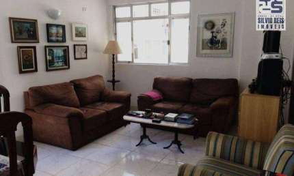 Apartamento com 2 dormitórios à venda, 90 m² por R$ 500.000,00 - Boqueirão - Santos/SP