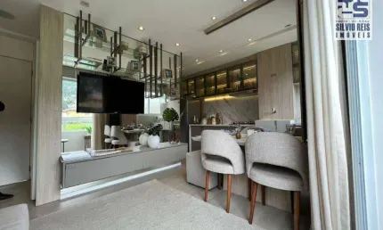 Apartamento com 2 dormitórios à venda, 42 m² por R$ 334.289,44 - Jabaquara - Santos/SP