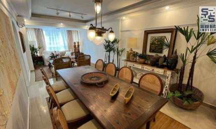 Apartamento com 2 dormitórios à venda, 120 m² por R$ 1.300.000,00 - Aparecida - Santos/SP