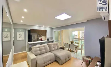 Apartamento com 2 dormitórios à venda, 78 m² por R$ 795.000,00 - Ponta da Praia - Santos/SP