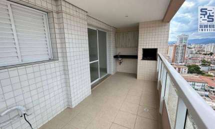 Apartamento com 3 dormitórios para alugar, 92 m² por R$ 5.000,00/mês - Ponta da Praia - Santos/SP
