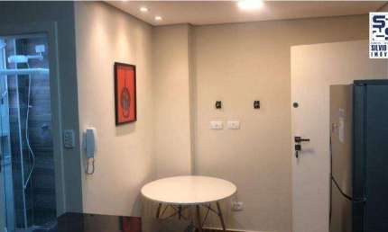 Kitnet com 1 dormitório para alugar, 22 m² por R$ 2.280,02/mês - José Menino - Santos/SP