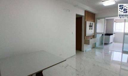 Apartamento com 2 dormitórios para alugar, 69 m² por R$ 6.500,02/mês - Boqueirão - Santos/SP