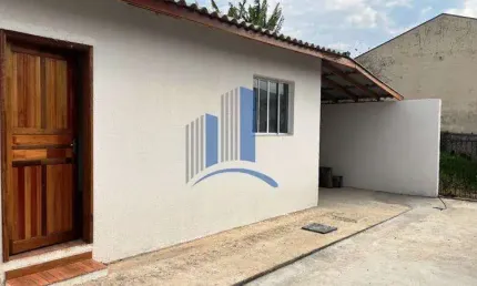 Casa para locação em colombo, vila maria do rosario, 1 dormitório, 1 banheiro, 1 vaga