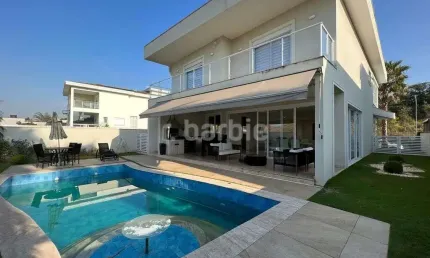 Casa em condomínio fechado com 4 quartos à venda na estrada municipal bela vista, 2550, alphaville, santana de parnaíba por r$ 5.000.000
