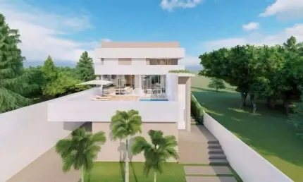 Casa em condomínio fechado com 4 quartos à venda na estrada municipal bela vista, 2550, alphaville, santana de parnaíba por r$ 4.550.000