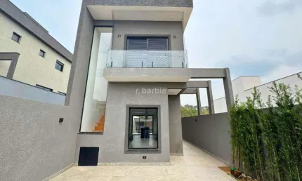 Casa em condomínio fechado com 3 quartos à venda na Estrada Jaguari, 10, Chácara Jaguari (Fazendinha), Santana de Parnaíba por R$ 1.200.000