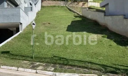 Terreno em condomínio fechado à venda na avenida dos parques, 351, alphaville, santana de parnaíba por r$ 850.000