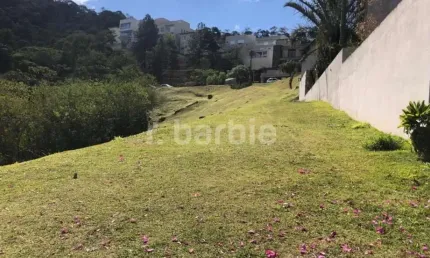 Terreno em condomínio fechado à venda na estrada de ipanema, 2805, alphaville, santana de parnaíba por r$ 880.000