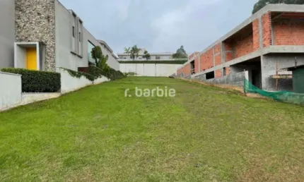 Terreno em condomínio fechado à venda na avenida piraíba, 520, alphaville, barueri por r$ 2.500.000