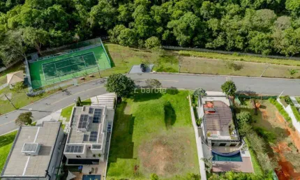 Terreno em condomínio fechado à venda na alameda américa, 1100, tamboré, santana de parnaíba por r$ 1.490.000