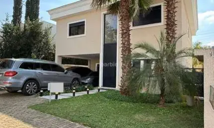 Casa em condomínio fechado com 4 quartos para alugar na estrada municipal bela vista, 2550, alphaville, santana de parnaíba por r$ 25.000