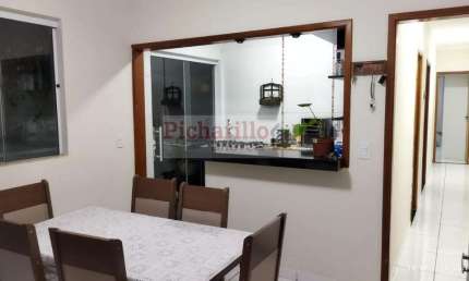 Casa para Venda em São Carlos, Planalto Paraíso, 2 dormitórios, 1 banheiro, 1 vaga