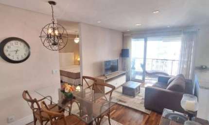 Apartamento para aluguel, 1 quarto(s),  Sítio Tamboré Alphaville, Barueri - 3080